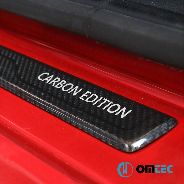 Door Sill Cover 4 Pcs.(Carbon Edition-Short) - Citroën C3 - HB 5D SY - (2016 - )