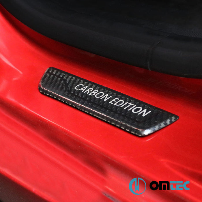 Door Sill Cover 4 Pcs.(Carbon Edition-Short) - Citroën C3 - HB 5D SY - (2016 - )