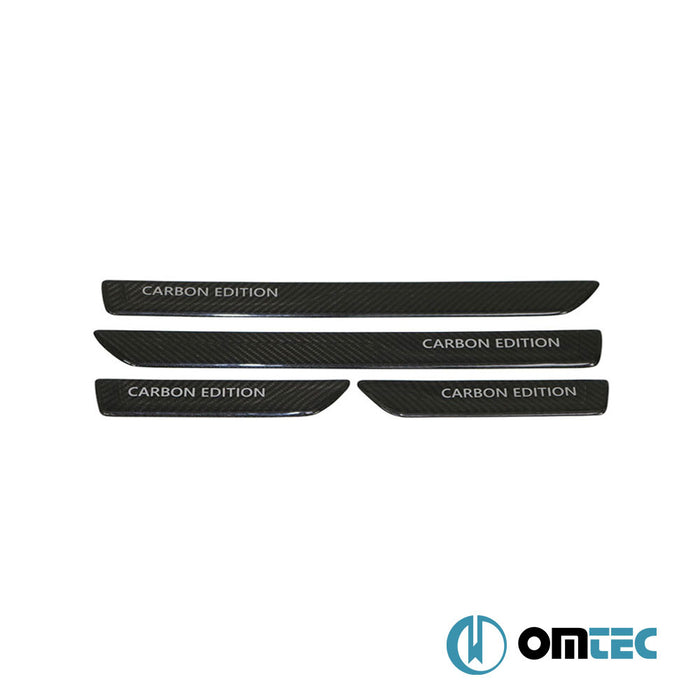 Door Sill Cover 4 Pcs.(Carbon Edition-Long) - Citroën Berlingo - MVN B9 - (2008 - 2018)