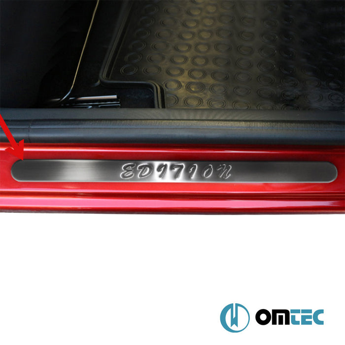 Edition Door Sill Cover 2 Pcs. S.Steel (Gloss) - Mercedes-Benz Smart Fortwo - HB 3D W453 - (2014 - )