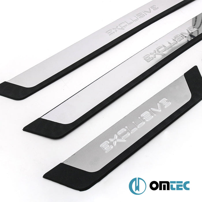 Flexill Exclusive Door Sill Covers 4 Pcs. - Kia Sportage - SUV SL - (2010 - 2015)