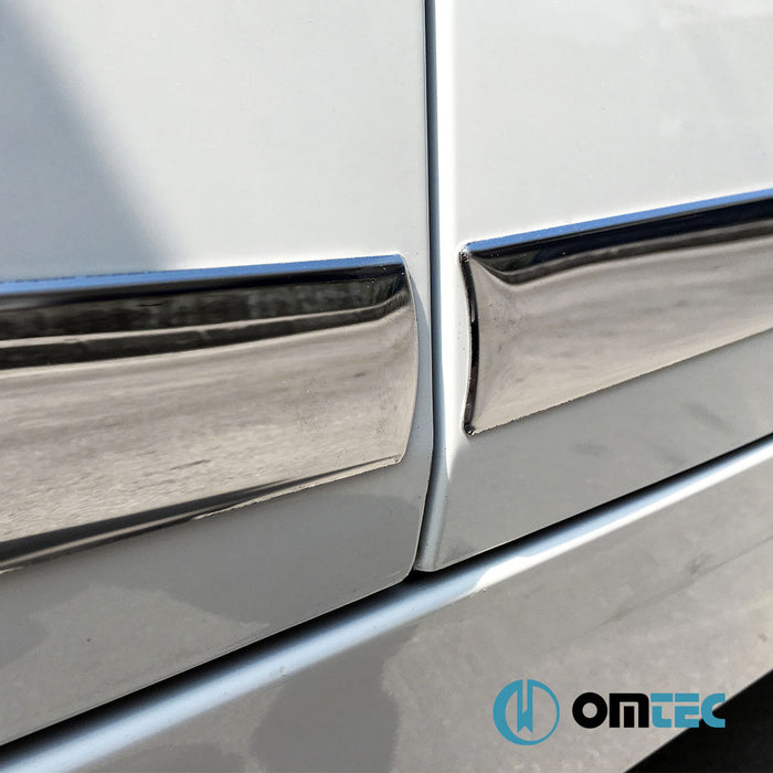 Side Door Streamer 4 Pcs. S.Steel (Gloss) - Citroën C4 - HB 5D L - (2004 - 2010)