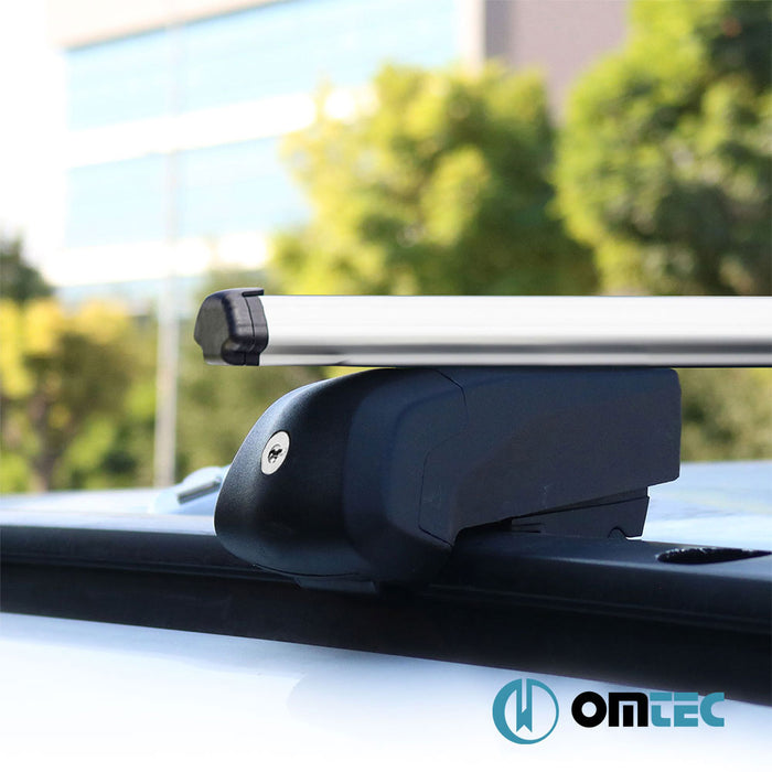 Roof Bar (Boldbar-Beta V2) Silver 2 Pcs. Alu. (Momentum) - Volvo Xc90 - SUV II FL - (2019 - )