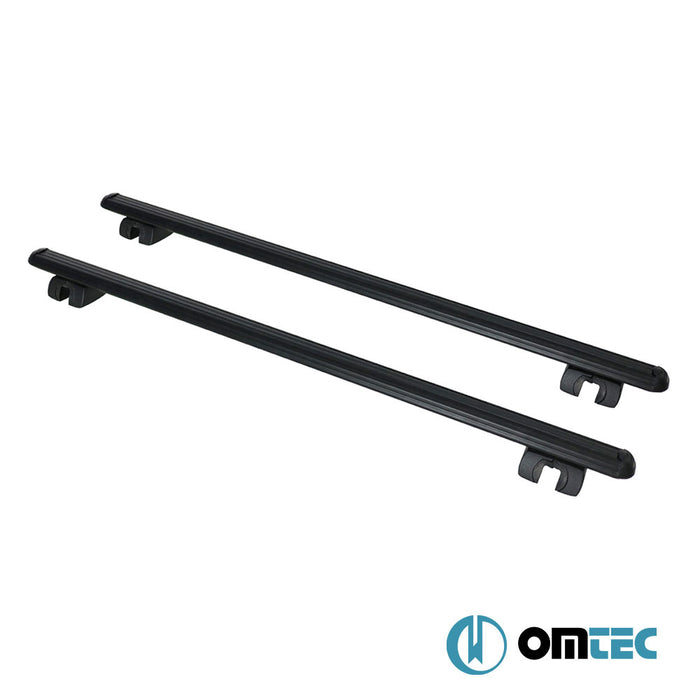 Barres De Toit Transversales (Boldbar-BLT V1) Noir 2 Pcs. Alu. (Non Compatibles avec les Barres de Toit Longitudinales Originales) - Ford Kuga - SUV C394 - (2008 - 2013)