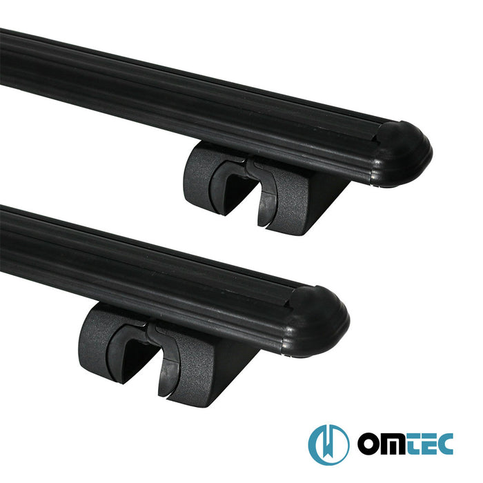 Barres De Toit Transversales (Boldbar-BLT V1) Noir 2 Pcs. Alu. (Non Compatibles avec les Barres de Toit Longitudinales Originales) - Ford Kuga - SUV C394 - (2008 - 2013)