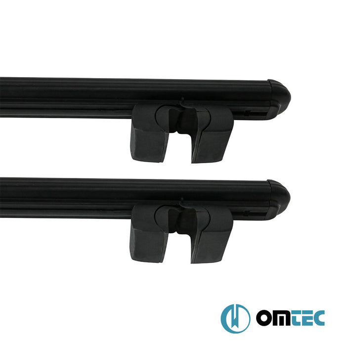 Barres De Toit Transversales (Boldbar-BLT V1) Noir 2 Pcs. Alu. (Non Compatibles avec les Barres de Toit Longitudinales Originales) - Ford Kuga - SUV C394 - (2008 - 2013)