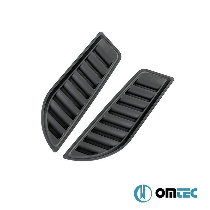 Bonnet Scoop 2 Pcs. - Nissan Qashqai - SUV J10 - (2007 - 2014)