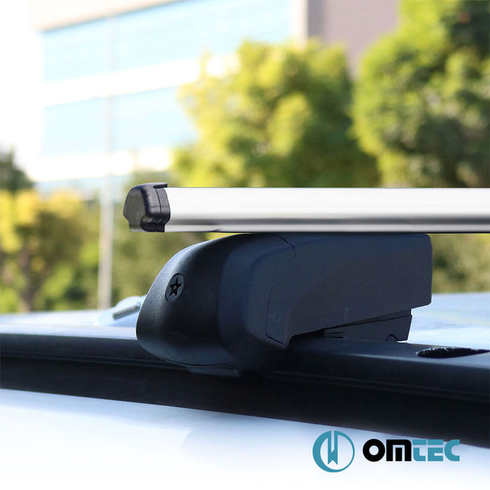 Roof Bar (Boldbar-Beta V2 LITE) Silver 2 Pcs. Alu. (Momentum) - Volvo Xc90 - SUV II FL - (2019 - )