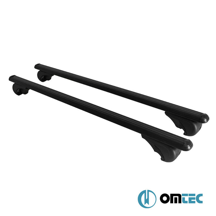 Barres De Toit Transversales (Boldbar-Alpha V1-LITE) Noir 2 Pcs. Alu. - Renault Express - LAV I - (2021 - )