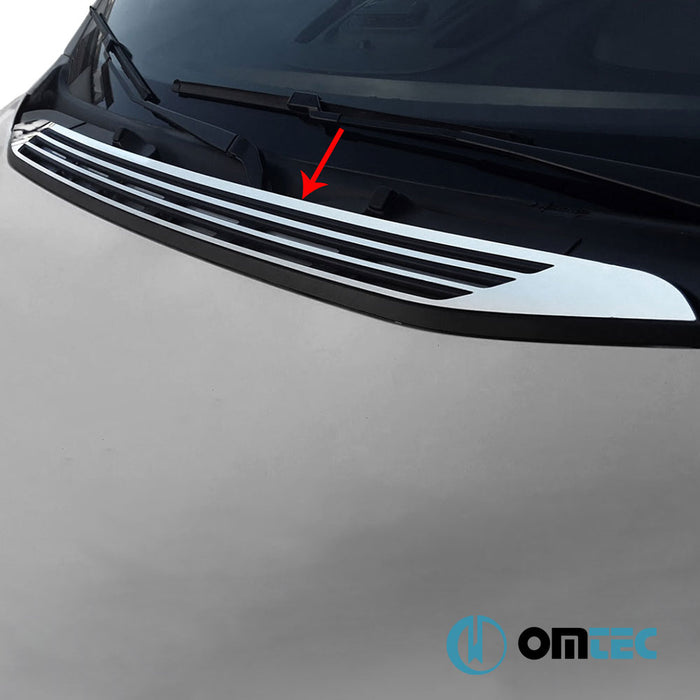 Grille du Capot en Inox (Brillant) - Citroën Relay - VAN X250 FL - (2014 - )