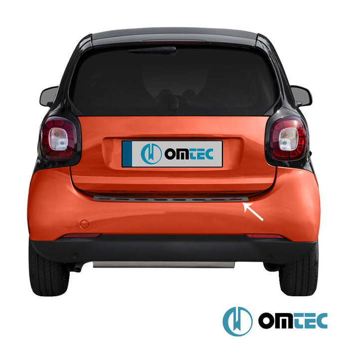 Arka Tampon Eşiği P.Çelik (Siyah)  - Mercedes-Benz Smart Fortwo - CP C453 - (2014 - )