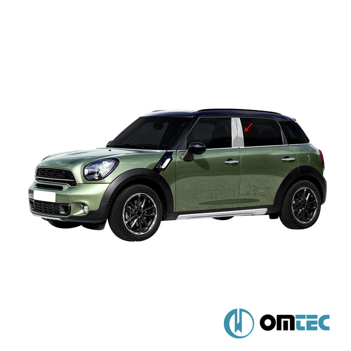 Kapı Direği 4 Prç. P.Çelik (Parlak) - Mini Countryman - SUV R60 - (2010 - 2016)