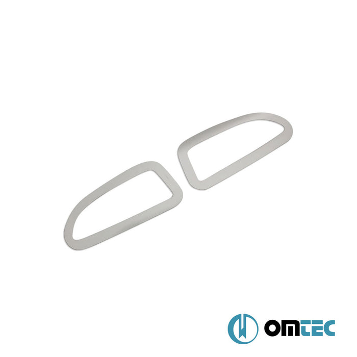 Clignotant latéral - Contours chromé en inox (Brillant) - 2 pièces - Opel Crossland - SUV I - (2021 - )