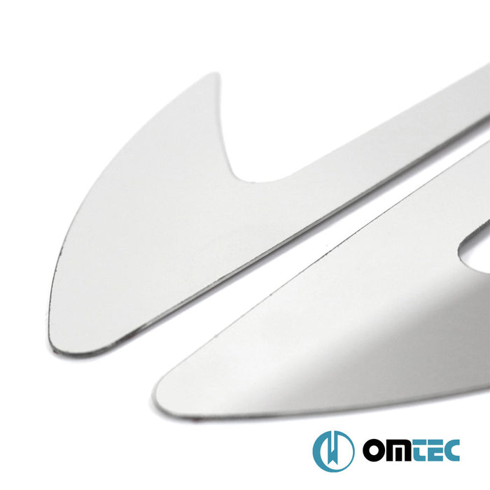 Fender Cover Trim 2 Pcs. (Model 1) S.Steel - Opel Corsa - HB 5D S07 - (2006 - 2015)